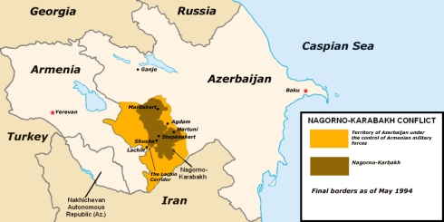 Nagorno-Karabakh (Source: Wikipedia)
